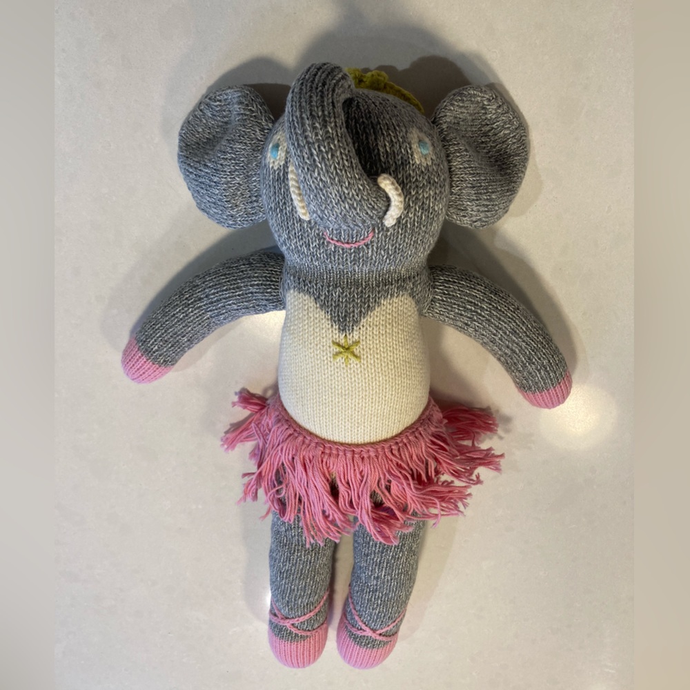 Blabla elephant with crown & tutu big size —trade for boy bla bla doll?!?